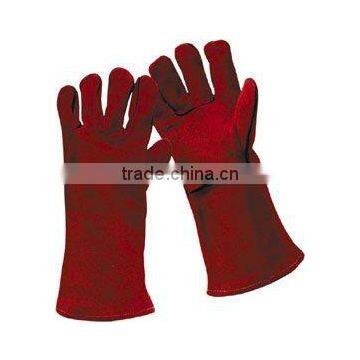 Cow split leather Welding glove