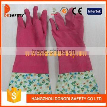 DDSAFETY Hot Sale 2017 Fashion Design Latex Household Gloves