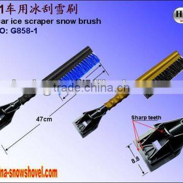 2-in-1 car ice scraper snow brush G858-1