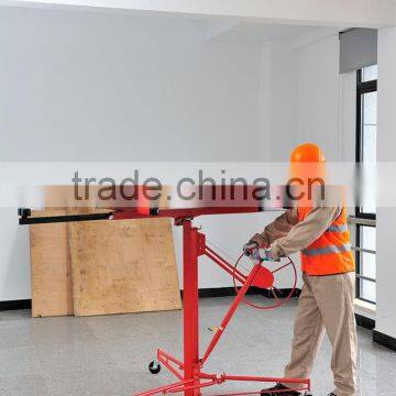 DRYWALL HOIST LIFT JACK PANEL SHEETROCK 11-15' TILTS SAFELY TELESCOPIC 150 POUND