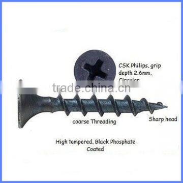 Black Coarse Thread Drywall Screw From Guangzhou Supplier photo-2