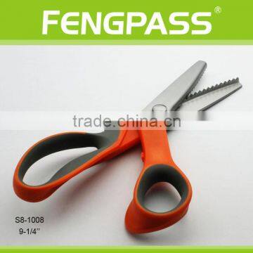 S8-1008 23.5cm 2Cr13 Stainless Steel Blade With PP+TPR Plastic Comfortable Handle Tailor Scissors photo-3