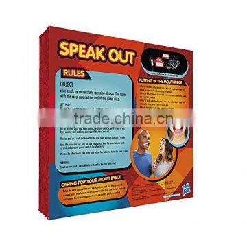 2016 Wholesale Best Family Board Game Speak Out Game