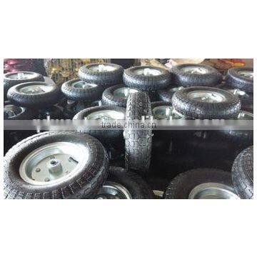 4.00-6 Strong Wheelbarrow Pneumatic Rubber Wheel photo-3