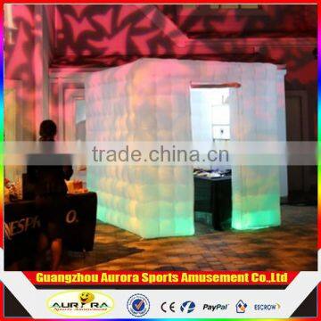 Factory Stock Inflatable Photo Booth inflatable photo booth enclosure with led