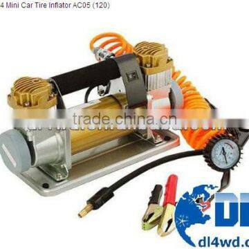 4x4 car mini air compressor 12v mini oilless air compressor