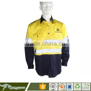 3M Clear Reflective Tape Work Shirts For Firefighter