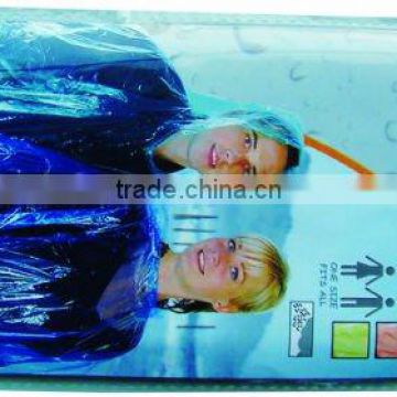 PE Disposable Rain Poncho