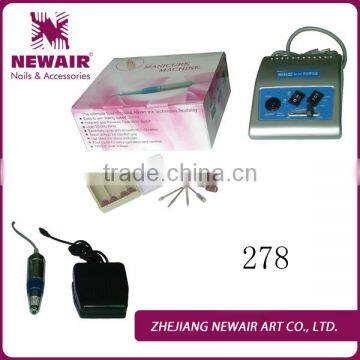 Professional friendly electric nail manicure filing machine