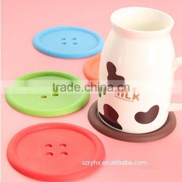 Eco-friendly Food Grade Heat Resistance Silicone Coaster,silicone Cup Mat photo-2