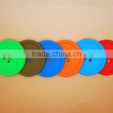 custom rectangle soft pvc coaster/rubber round cup coaster/silicone circle mat