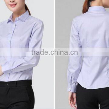 Woman Blouse 2015 Model Blouse for Ladies Uniform photo-4