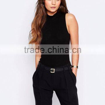 High Neck Bodysuit Apparel Body Shaper Women Sexy Bodysuit Sexy Seamless Tank Women Bodysuit photo-5