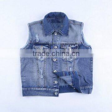 Male Quilted Vest, Men Cotton Sleeveless Mens Summer Denim Cowboys Jersey