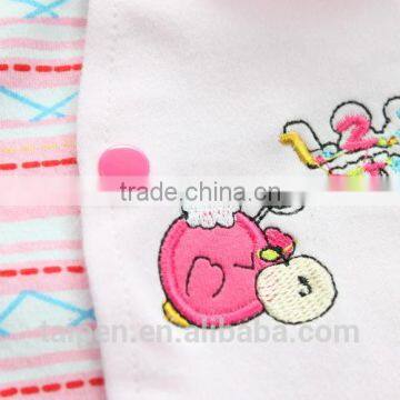 Baby Pink 100% Cotton 8 Pcs Clothing Gift Set 8TB1-116 Newborn Baby Gift Set With Hanger Package photo-4