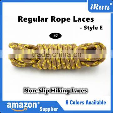 Regular Non-Slip Hiking Boot Laces Strings Cord - Customized Yeezy Laces For Sneakers - 8 Colors Available - Red/Gray photo-4
