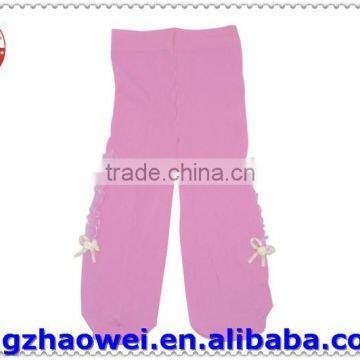 Plain Color Lace Baby Girl Dance Tights photo-3