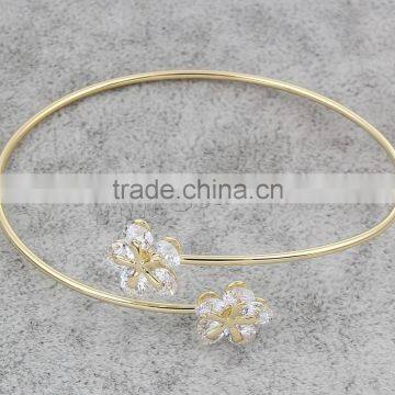 Adjustable Wire Bangle Bracelet Wholesale Fashion Zinc Alloy Bangle Brand Bangle photo-3