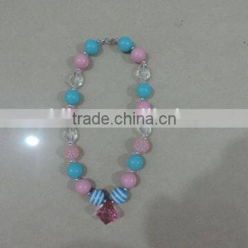 Baby Girl Summer Necklaces Round Pearl Jewelry Star Kids Clothing Accessories 2016 Wholesale Children Clothes Decor photo-3