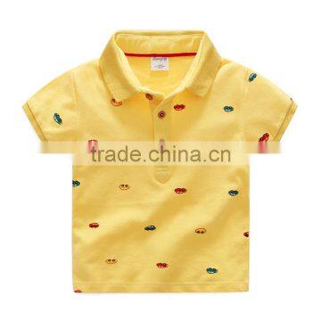 Wholesales Summer Kids Boys Casual Printing Polo T-shirt photo-2