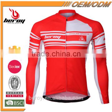 BEROY Custom Hot Selling Sublimation Printing Fitness Cycling Jersey, Breathable Biking Riding Cyling Clothing