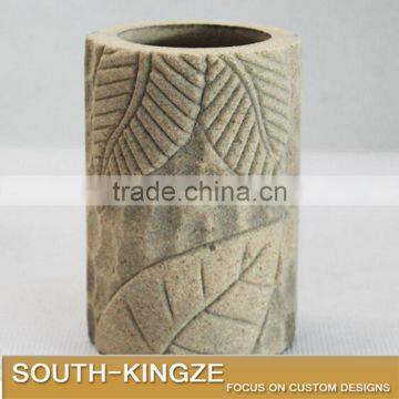 Multiple Design Wood Cylinder Candle Holder photo-6