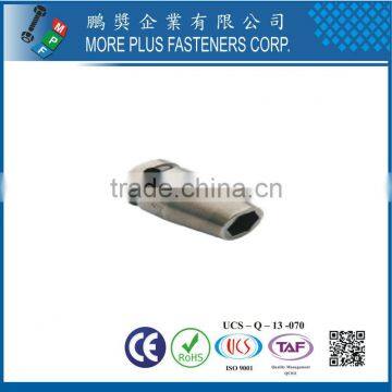 Made In Taiwan 1/4" Square Drive Sockets For SAE sheet Metal Screws-(Metric), 6 Point and 6 Point Magnetic