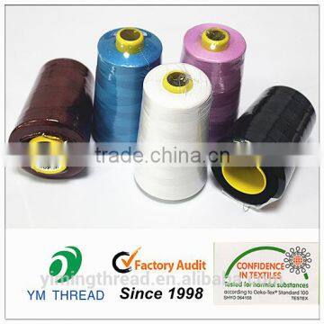Dyed 100% Polyester Core Spun Yarn 20/2 30/2 40/2 for Garment Sewing photo-4