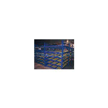 warehouse aluminum roller flow rack systems for Storing box / tray roller