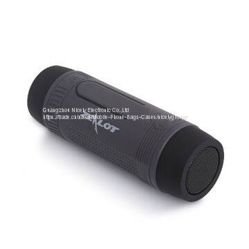 S1 Outdoor 4000mAh Power Bank Bicycle Portable Subwoofer Bass Speaker LED Light +Bike Mount+Carabine photo-2