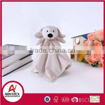 cute animals coral fleece fabric baby security blanket