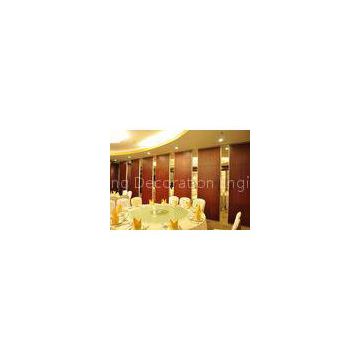 Acoustic Movable Partition Walls , VIP Wooden Partition Door