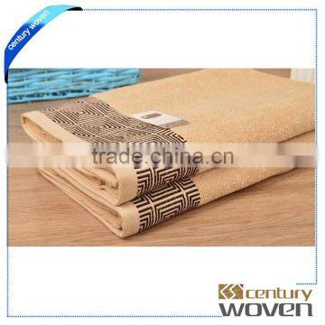 100% cotton terry loop customized bath towel fabric wholesale