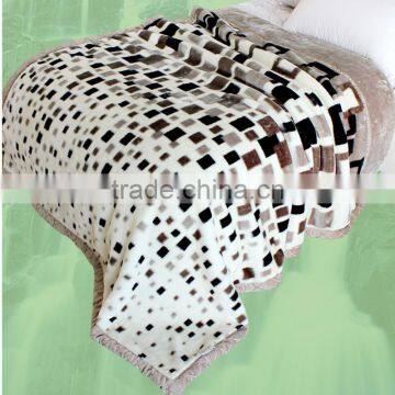 new designs printing raschel blanket softly mink china manufacturer