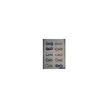 color card of 20D/1F dope dyed polyester monofilament yarn