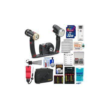 Brand new SeaLife DC1400 14MP HD Underwater Digital Camera Sea Dragon Pro Duo Set for sale