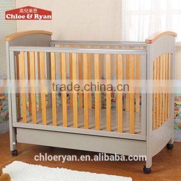 Home Decoration Use and Wicker Material baby sleeping bed