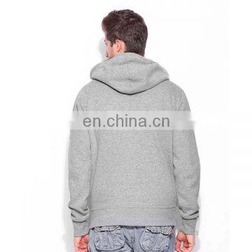 New Gray Full Sleeves Zipped Hoodies