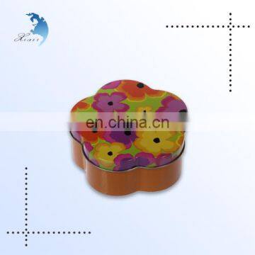 Wholesale Good Quality Hot Sales Flower Shape Metal Tin Gift Boxes