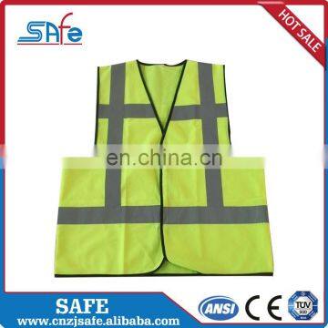 Custom horse riding safety reflective high visibility CE vest for running