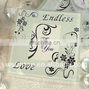 Endless Love photo coaster set wedding small favors gift supplies