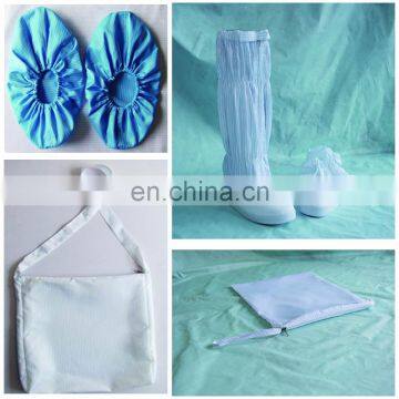 Ripstop Conductive Anti-static Cleanroom Coverall Cloth photo-5