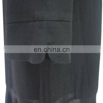 Women Elegant 3/4 Sleeve Black Gashibo Beaded Dress photo-6