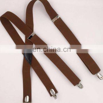 New fashion Yiwu Longkang brand 3.5cm X design suspenders