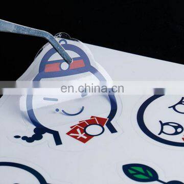 New Design PVC Transparent Car Stickers/special Shaped Transparent Labels photo-2