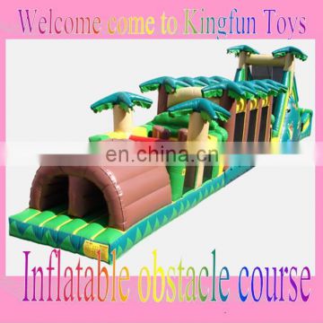 Guangzhou inflatable obstacle course game for sale