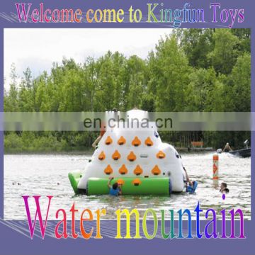 Inflatable aqua amusement park big water iceberg