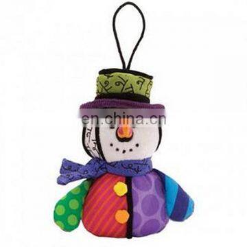 graffiti style snowman Santa Claus custom plush stuff rag dolls Christmas toy