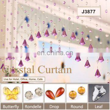 wholesale handmade glass crystal beads beaded curtain