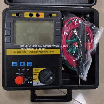 GD-2305/2306 5kV 10kV High Voltage Insulation Resistance Meter Tester photo-4